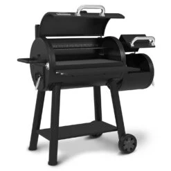 Barbecue Charbon Smoke Offset 500 - Broil King -Cuisine BBQ barbecue charbon broil king smoke off set 500 0062703580500 3