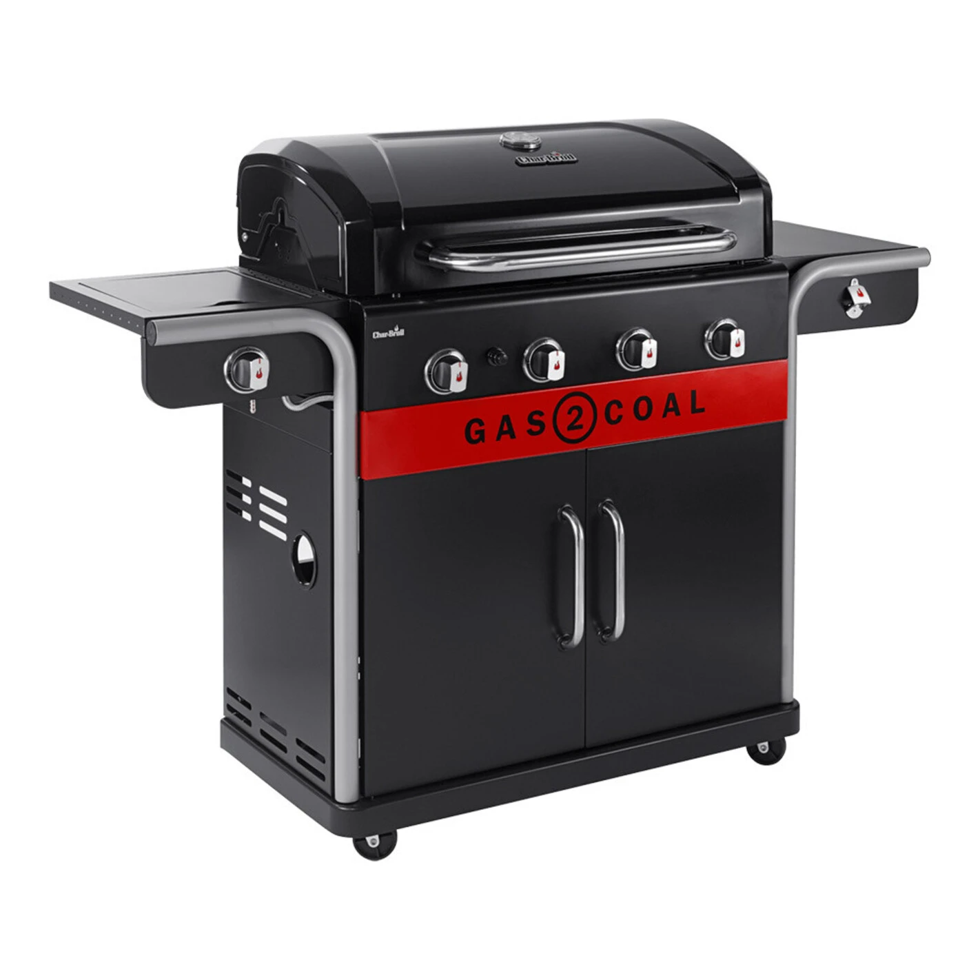 Barbecue Hybride Gaz Et Charbon Gas2Coal 440 - Char-Broil 2 Barbecue Hybride Gaz Et Charbon Gas2Coal 440 - Char-Broil – Image 2
