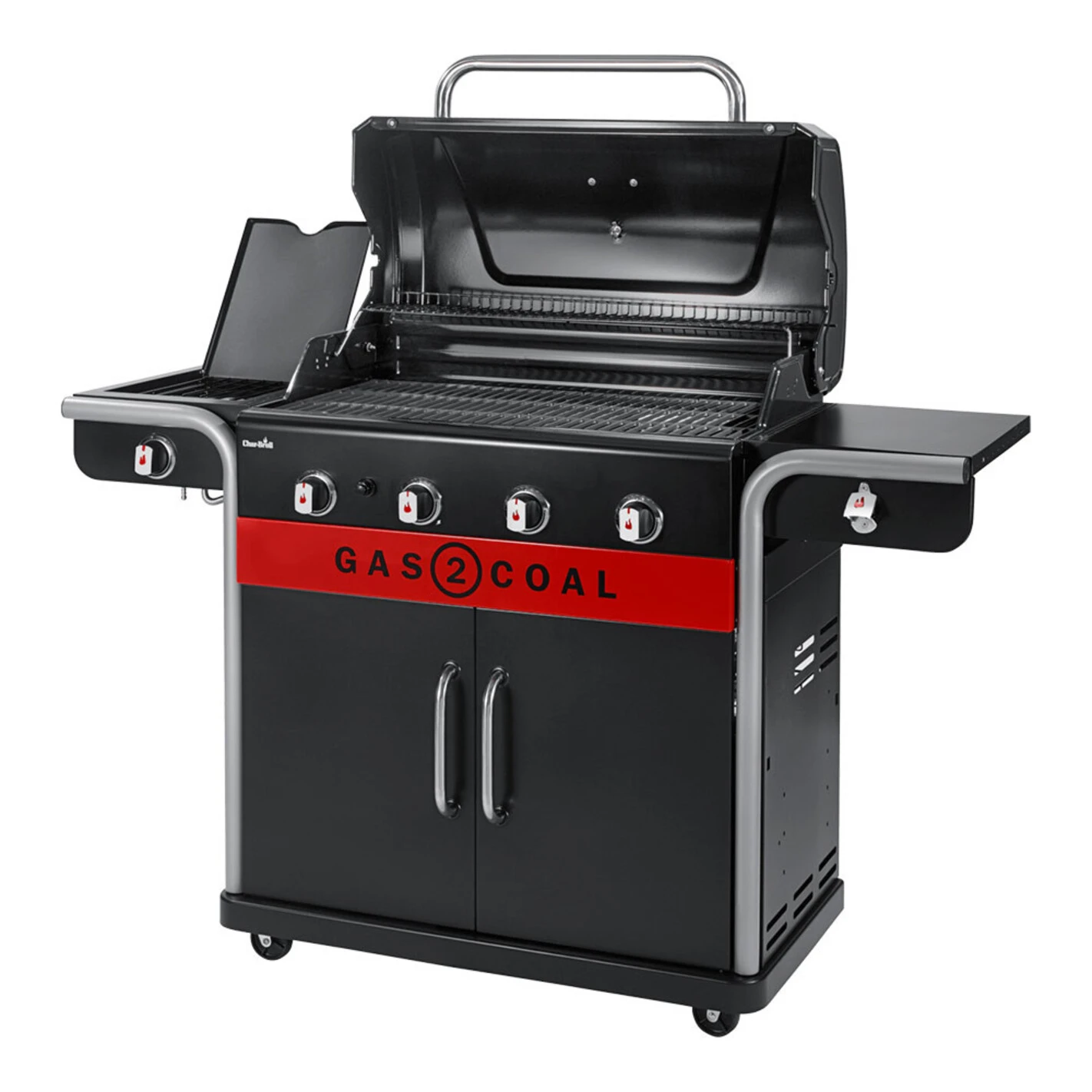 Barbecue Hybride Gaz Et Charbon Gas2Coal 440 - Char-Broil 3 Barbecue Hybride Gaz Et Charbon Gas2Coal 440 - Char-Broil – Image 3