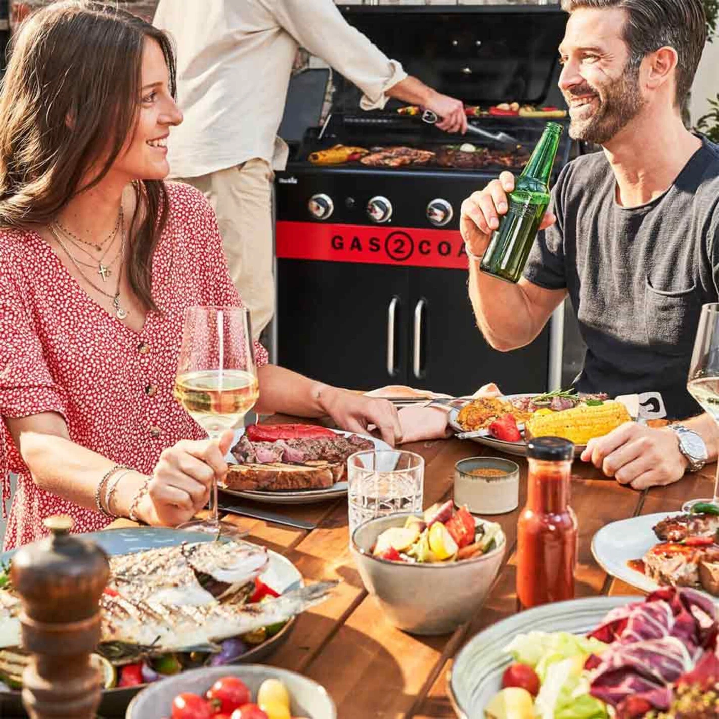 Barbecue Hybride Gaz Et Charbon Gas2Coal 440 - Char-Broil 6 Barbecue Hybride Gaz Et Charbon Gas2Coal 440 - Char-Broil – Image 6