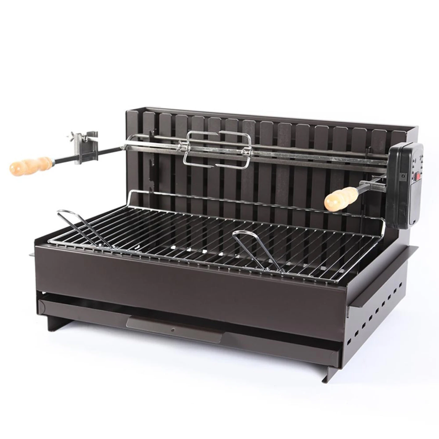 Barbecue Charbon Vulcain Tournebroche 61 X 33 Cm - Le Marquier 1 Barbecue Charbon Vulcain Tournebroche 61 X 33 Cm - Le Marquier