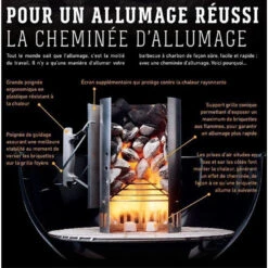 Kit Cheminée D'allumage Weber (briquettes + Allume-feux Inclus) 9 Kit Cheminée D'allumage Weber (briquettes + Allume-feux Inclus) -Cuisine BBQ cheminee d allumage weber 0077924041068 4