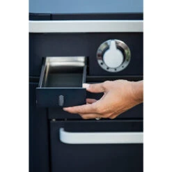 Combo Plancha Gaz Enosign 65 Bleu (Chariot Et Capot) - ENO* -Cuisine BBQ combo plancha enosign 65 bleu capot eno chariot 3224780040040 4