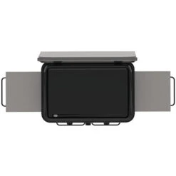 Combo Plancha Gaz Enosign 80 Inox (Chariot Et Capot) - ENO* -Cuisine BBQ combo plancha enosign 80 inox capot eno 3224780040033 2