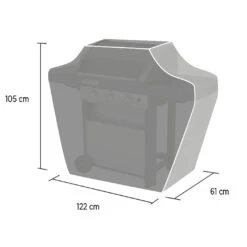 Housse Barbecue S 2 Series, Compact 3 / Plancha + Chariot Deluxe - Campingaz -Cuisine BBQ housse barbecue attitude chariot deluxe campingaz 3138522119355 2