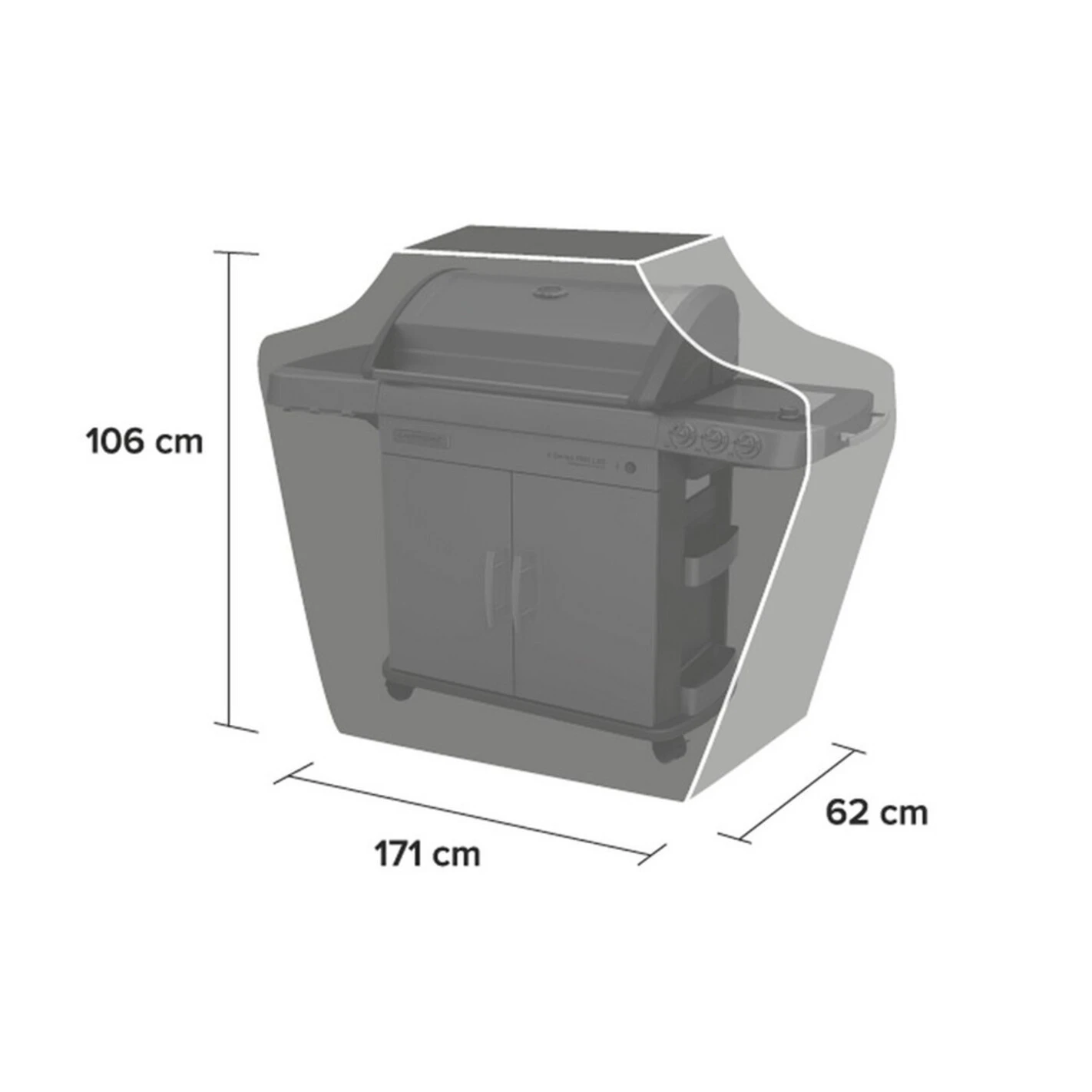 Housse Barbecue 3 Series RBS - Campingaz 2 Housse Barbecue 3 Series RBS - Campingaz – Image 2