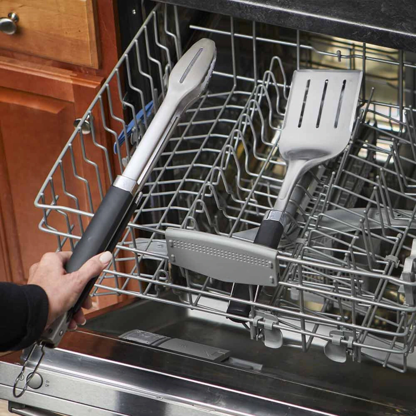 Kit 2 Ustensiles Pince + Spatule Précision - Weber 6 Kit 2 Ustensiles Pince + Spatule Précision - Weber – Image 6