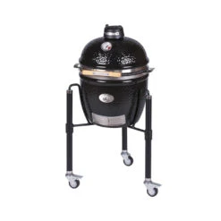 Barbecue Kamado JUNIOR Pro 2.0 Noir + Chariot - Monolith* -Cuisine BBQ monolith junior 2 0 noir chariot 4260444583453 2