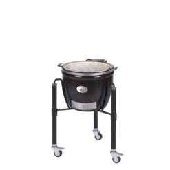 Barbecue Kamado JUNIOR Pro 2.0 Noir + Chariot - Monolith* -Cuisine BBQ monolith junior 2 0 noir chariot 4260444583453 5