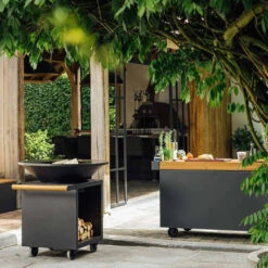 Brasero Plancha Classic Storage Pro 100 Noir + Housse - Ofyr -Cuisine BBQ ofyr classic storage 100 pro noir 2020000021971 4