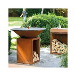 Pack Brasero Classic 100 Corten + Couvercle - OFYR 9 Pack Brasero Classic 100 Corten + Couvercle - OFYR -Cuisine BBQ pack brasero plancha classic 100 corten couvercle 2020000033660 4