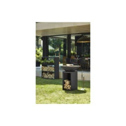 Pack Brasero Storage 100 Noir + Couvercle - OFYR -Cuisine BBQ pack brasero plancha storage 100 noir couvercle 2020000033721 2