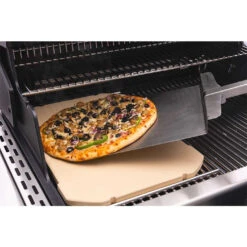 Pierre à Pizza L32,3 X L44,3 Cm Baron/Crown - Broil King -Cuisine BBQ pierre pizza rectangulaire broil king 0062703698427 3