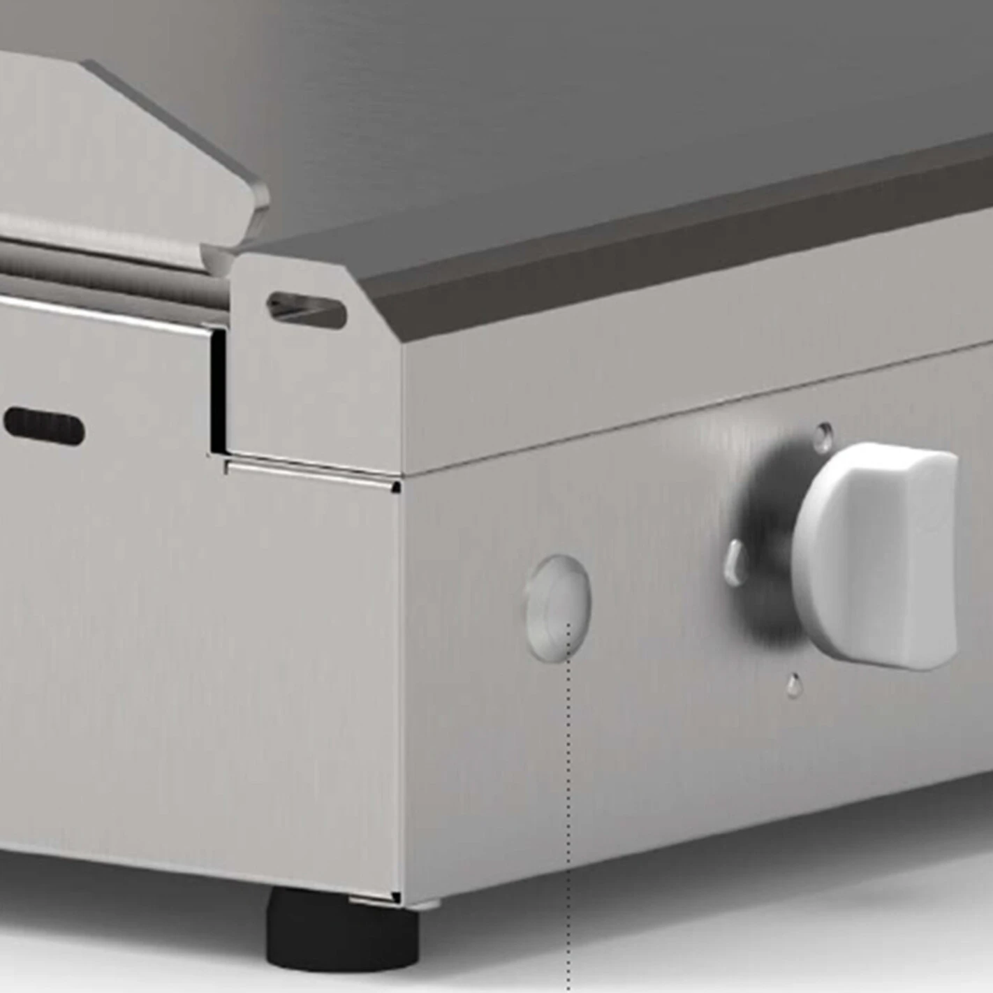 Plancha Gaz Lisse Chef 80 - Planet 3 Plancha Gaz Lisse Chef 80 - Planet – Image 3