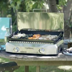Plancha Gaz Master EX + Couvercle - Campingaz -Cuisine BBQ plancha campingaz master ex 3138522095666 4