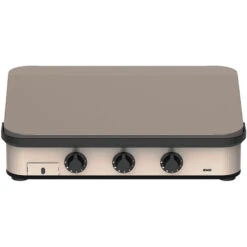 Plancha Gaz Enosign 80 Inox Avec Capot - ENO* -Cuisine BBQ plancha enosign 80 inox capot eno 3224780040071 4