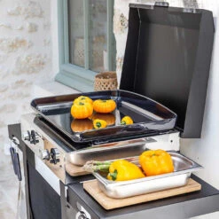 Plancha Gaz Initial 50 Fonte émaillée - ENO -Cuisine BBQ plancha initial 50 eno 3224780041818 4