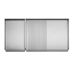 Plancha Gaz Encastrable Oasi 80 Mix Lisse Rainurée - Planet 7 Plancha Gaz Encastrable Oasi 80 Mix Lisse Rainurée - Planet -Cuisine BBQ plancha inox gaz oasi 80 mix rainuree lisse planet 8033945789084 2