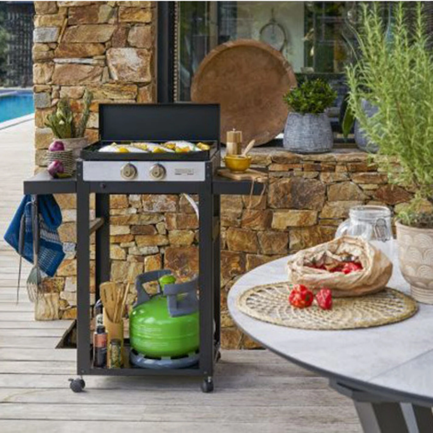 Plancha Gaz La Française 250 Duo - Le Marquier 2 Plancha Gaz La Française 250 Duo - Le Marquier – Image 2