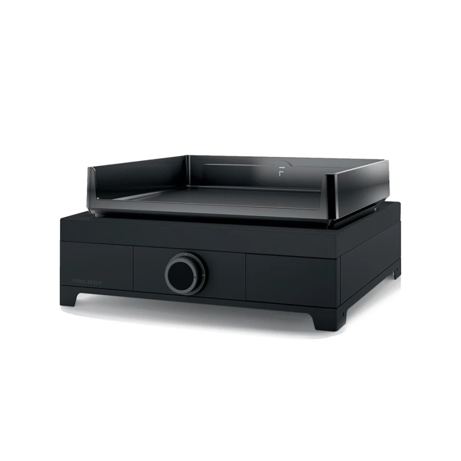 Plancha Gaz Modern 45 Acier Noir - Forge Adour 1 Plancha Gaz Modern 45 Acier Noir - Forge Adour