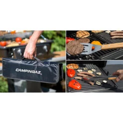 Set 5 Ustensiles Bambou Pour Barbecue Avec Sacoche - Campingaz -Cuisine BBQ sacoche 5 ustensiles bambou 3138522058296 3