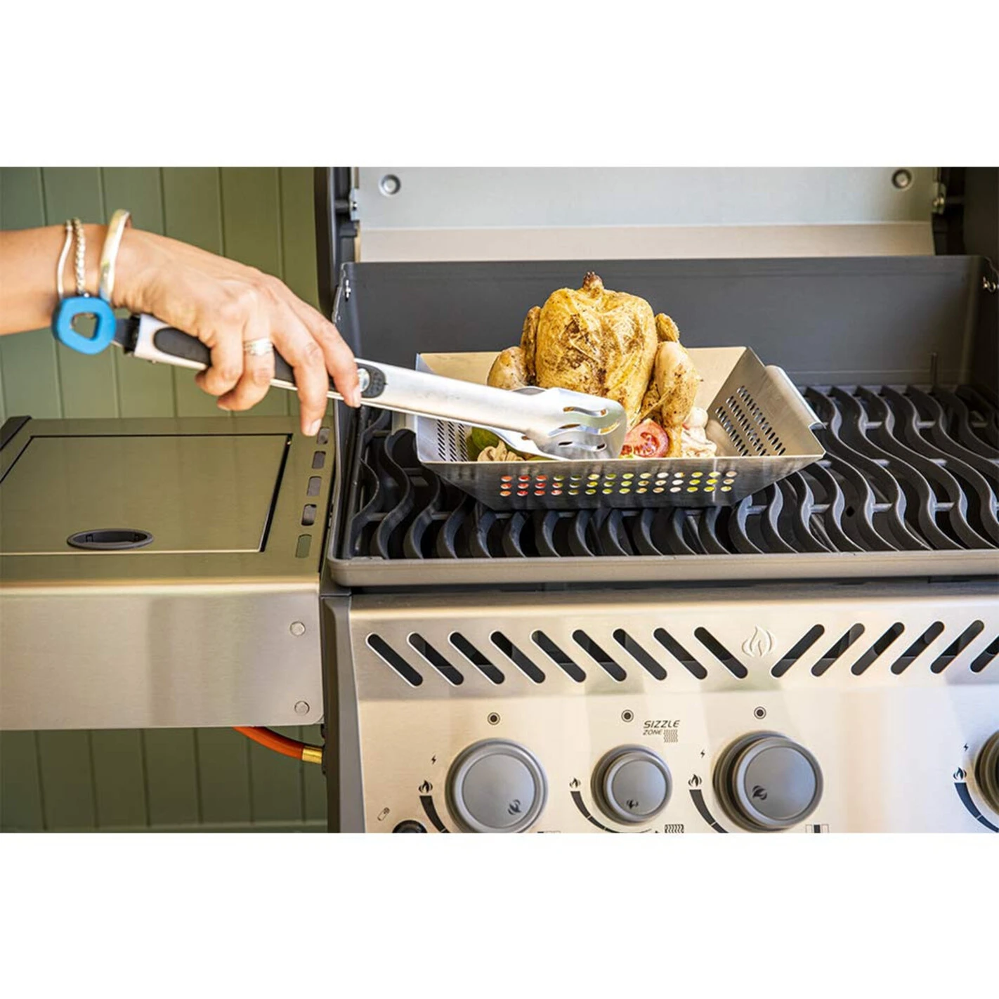 Napoleon SET Spatule Coupante + Pince Inox 2 Napoleon SET Spatule Coupante + Pince Inox – Image 2